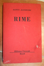 Dante alighieri rime usato  Garlasco