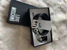 Moschino gürtel kalbsleder gebraucht kaufen  Bonn