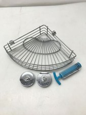 WENKO Vacuum-Loc Półka narożna Bari, narożna półka ścienna, mocowanie bez wiercenia na sprzedaż  PL