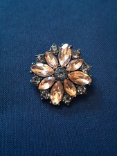 Bouton vintage strass d'occasion  Le Mans