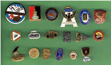Curling club badges d'occasion  Chartres