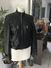 Blouson veste cuir d'occasion  Andeville