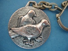 Keychain keychain pigeon d'occasion  Expédié en Belgium