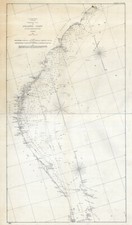 1861 map cape for sale  Saint Augustine