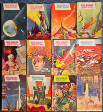 12 Vintage 1960s New Worlds SF vintage pbs Chandler Del Rey Aldiss range 23- 52 comprar usado  Enviando para Brazil