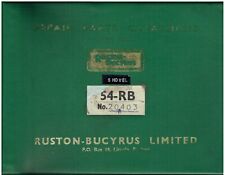 Ruston bucyrus dragline for sale  ALFRETON