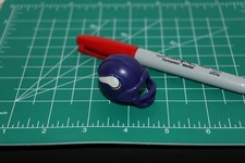 Minnesota Vikings 1990 NFL Football capacete de chiclete lápis topper miniatura OPI, usado comprar usado  Enviando para Brazil