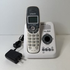 Teléfono inalámbrico VTech CS6124 DECT 6.0 con contestador automático segunda mano  Embacar hacia Mexico