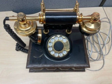 Vintage Rotary Contessa Telefone Estilo Francês Carcaça Decorativa Empresa Telefônica, usado comprar usado  Enviando para Brazil