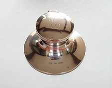 Silver capstan inkwell for sale  WORCESTER