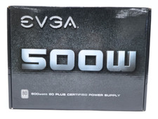 Fonte de alimentação EVGA 500W 80 PLUS caixa aberta 100-W1-0500-KR comprar usado  Enviando para Brazil