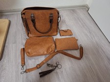 Handtasche set schultertasche gebraucht kaufen  Aachen