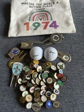 X60 golfballmarker grün gebraucht kaufen  Versand nach Germany