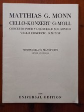 Monn cello concerto d'occasion  Expédié en Belgium