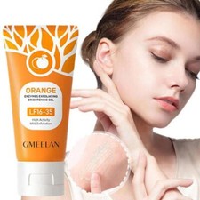 50g Gmeelan Orange Enzyme Facial Skin Scrub Gel Exfoliating Brightening ~ comprar usado  Enviando para Brazil