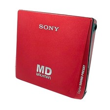 Usado, Sony MZ-E75 MiniDisc Player Vermelho - Funcional Testado MD comprar usado  Enviando para Brazil