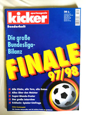 Kicker sonderheft fussball gebraucht kaufen  Lotte
