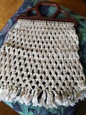 Vintage boho macrame for sale  COOKSTOWN