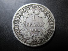 Franc 1888 argent d'occasion  Lormes