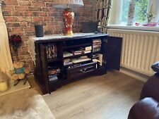 Widescreen mahogany unit for sale  HENGOED
