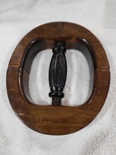 Chapéu de madeira antigo maca chapeleiro Milliner bloco 7 "Lundstrom, usado comprar usado  Enviando para Brazil
