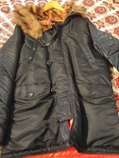 Parka uomo alpha usato  Voltaggio
