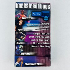Backstreet Boys - For the Fans VHS Video Tape NEW SEALED comprar usado  Enviando para Brazil