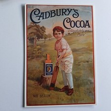 Cadbury cocoa advertising for sale  LUDLOW