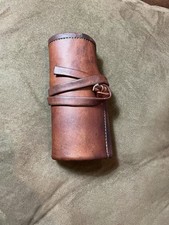 Vintage leather pen for sale  Highland