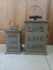 wooden lanterns for sale  NEWPORT