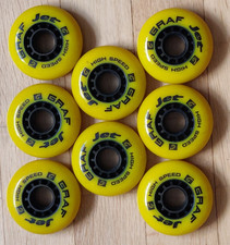 👍8 x GRAF  JET 72 mm 82A Inlineskates URBAN Hockey  Inliner Rollen Wheels 📀 comprar usado  Enviando para Brazil