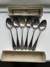 Silver teaspoons goldsmiths for sale  WIMBORNE