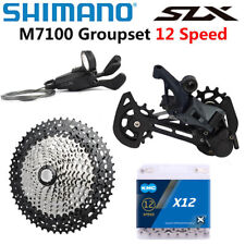 SHIMANO SLX M7100 Grupo 1x12 Velocidade MTB Grupo 50T/52T Cassete Corrente KMC 4 Peças comprar usado  Enviando para Brazil