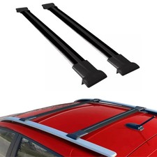 Par de barras transversais pretas para Ford Ranger Wildtrak 2011-2023 rack de teto, usado comprar usado  Enviando para Brazil