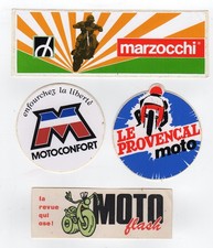 Autocollants stickers vintage d'occasion  Marseille VII