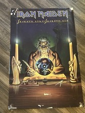 Pôster Rock Original 1988 Iron Maiden Seventh Son of a Seventh Son 34x22 comprar usado  Enviando para Brazil
