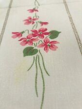 Vtg pink floral for sale  Flatwoods