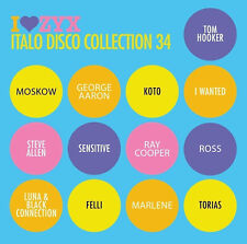 CD ZYX Italo Disco Collection 34 By Various Artists 2CDs, usado comprar usado  Enviando para Brazil