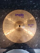 Paiste splash cymbal for sale  LEEK