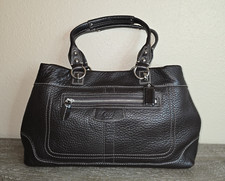 Coach brown pebbled for sale  Spring Hill