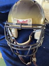 Casco de fútbol americano Riddell negro con mascarilla y boquilla. Juvenil Mediano segunda mano  Embacar hacia Argentina