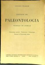 Lezioni paleontologia charrier usato  Italia