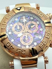 Invicta Subaqua Noma I 23588 47MM ouro rosa edição limitada Nova bateria com mostrador Abalone comprar usado  Enviando para Brazil