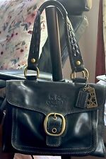 Coach black leather for sale  Davenport