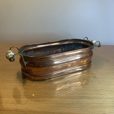 Grande jardinière cuivre d'occasion  Donnemarie-Dontilly