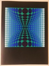 Vasarely victor sérigraphie d'occasion  Les Lilas