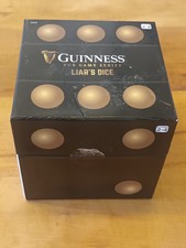 Guinness liar dice for sale  WESTON-SUPER-MARE