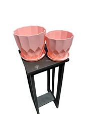 Pink flower pots for sale  North Haven