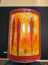 Wandlampe afrikanischen stil gebraucht kaufen  Hungen