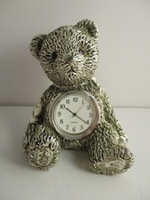 Silver coloured teddy for sale  GLASTONBURY
